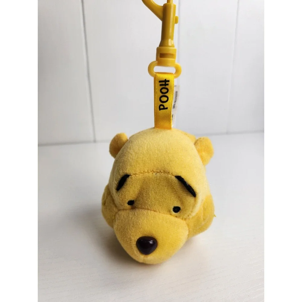 Disney Winnie the Pooh Teachers Pets Plush Keychain Hidden Book 2018 Yellow
